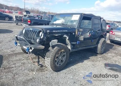 2017 Jeep Wrangler Unlimited Rubicon 4X4 from USA, damaged, VIN 1C4BJWFGXHL585533